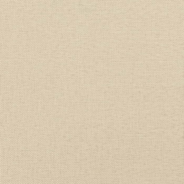 Tagesbett Ausziehbar Creme 80x200 cm Stoff