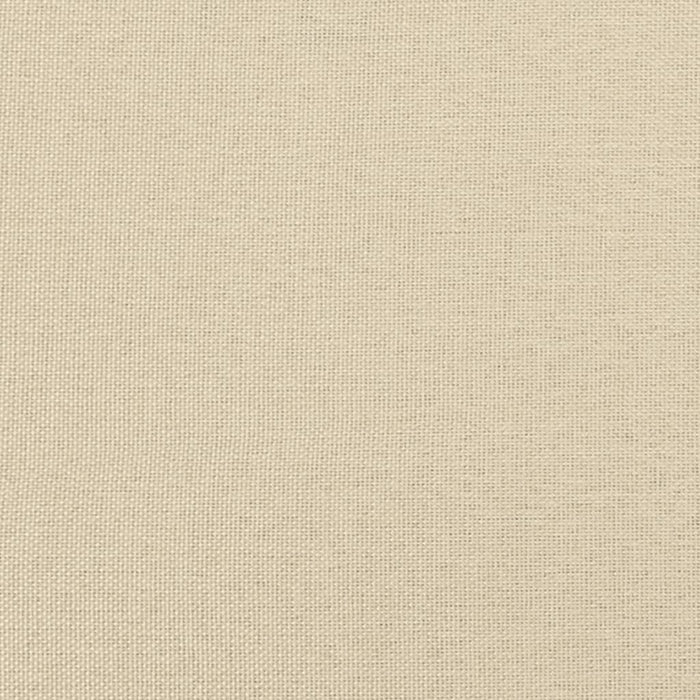 Tagesbett Ausziehbar mit Schubladen Creme 80x200 cm Stoff