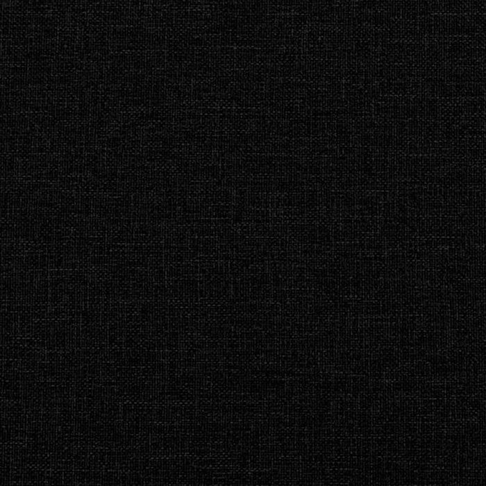 Tagesbett Ausziehbar mit Matratzen Schwarz 90x190 cm Stoff