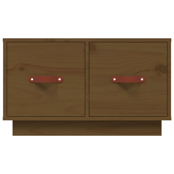 Couchtisch Honigbraun 60x53x35 cm Massivholz Kiefer