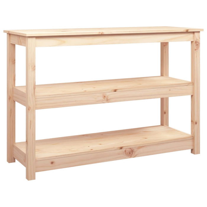 Console table 110x40x74 cm solid pine wood