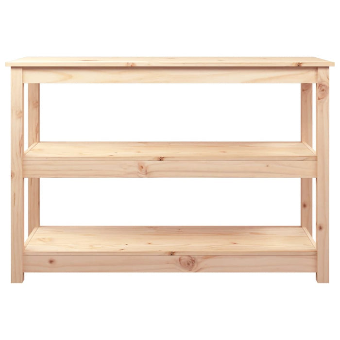 Console table 110x40x74 cm solid pine wood