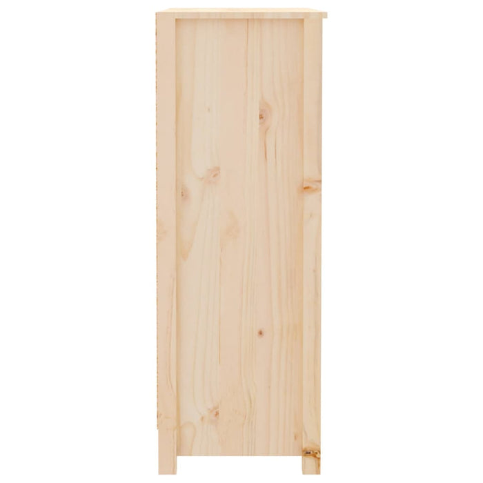 Bookcase 80x35x97 cm solid pine wood
