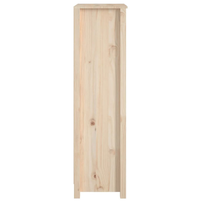 Bücherregal 50x35x125,5 cm Massivholz Kiefer