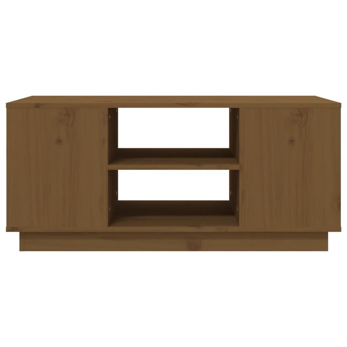 Couchtisch Honigbraun 90x49x40,5 cm Massivholz Kiefer