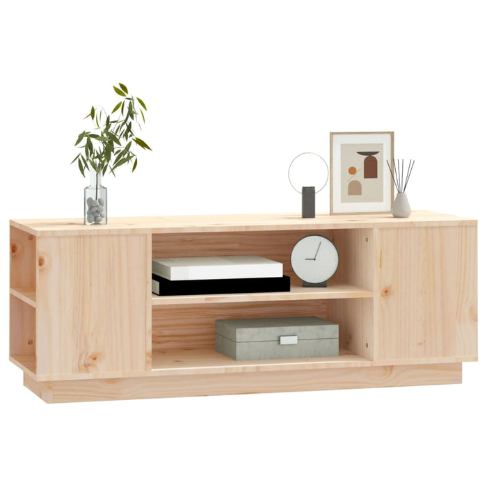 TV cabinet 110x35x40.5 cm solid pine wood