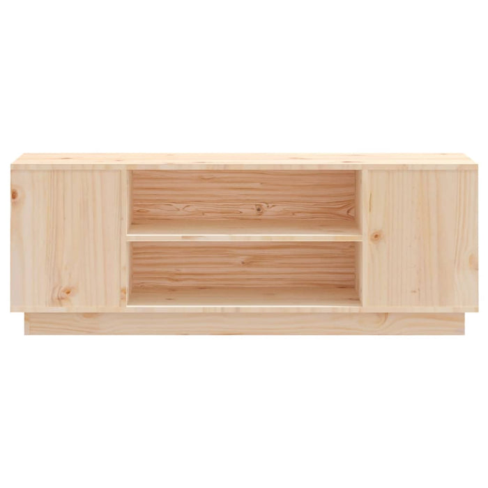 TV cabinet 110x35x40.5 cm solid pine wood