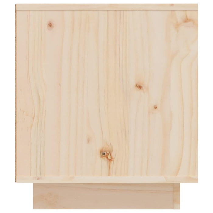 TV-Schrank 110x35x40,5 cm Massivholz Kiefer