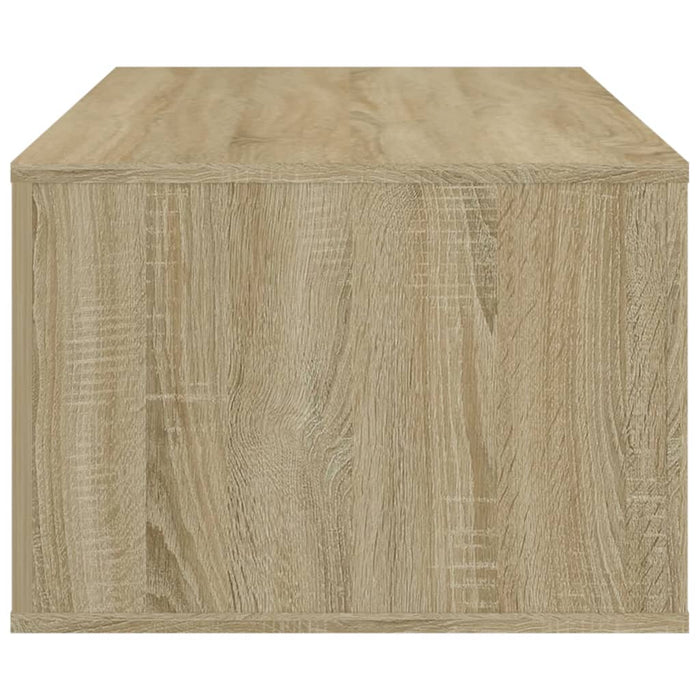 Coffee table Sonoma oak 100x50.5x35 cm wood material