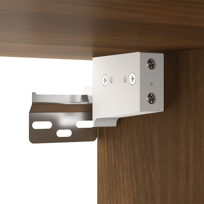 TV-Wandschrank Braun Eichen-Optik 80x34,5x40 cm