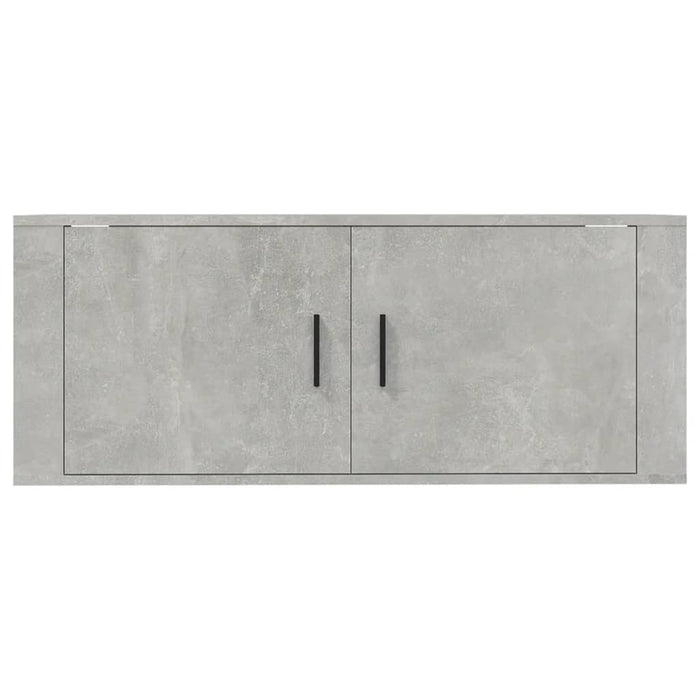 TV-Wandschrank Betongrau 100x34,5x40 cm
