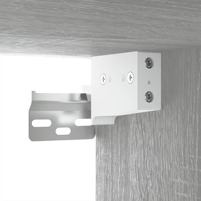 TV-Wandschrank Grau Sonoma 100x34,5x40 cm