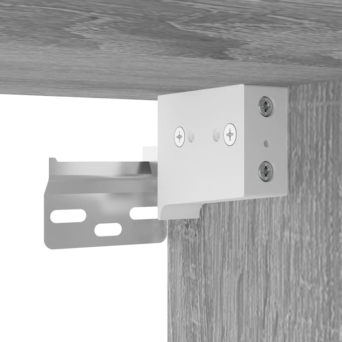 TV-Wandschrank Grau Sonoma 40x34,5x100 cm