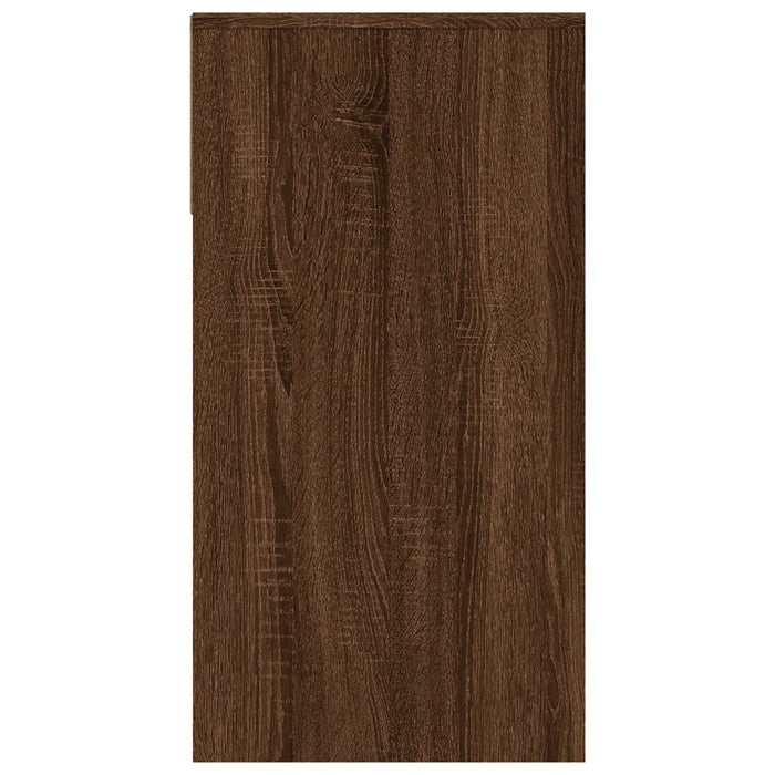 Konsolentisch Braun Eichen-Optik 100x39x75 cm Holzwerkstoff