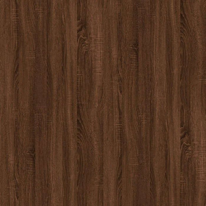 Konsolentisch Braun Eichen-Optik 100x39x75 cm Holzwerkstoff