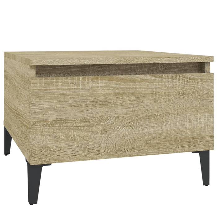 Side tables 2 pcs. Sonoma oak 50x46x35 cm wood material