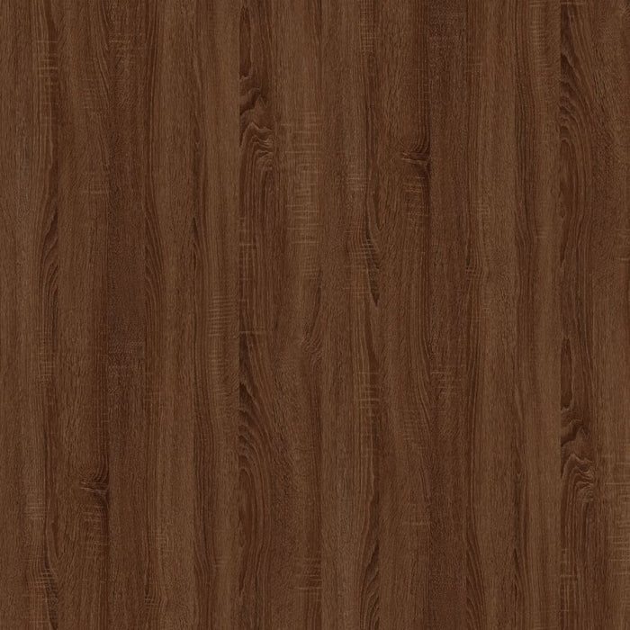 Nachttische 2 Stk. Braun Eichen-Optik 50x46x50 cm Holzwerkstoff