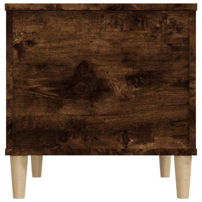 Coffee table smoked oak 60x44.5x45 cm made of wood material