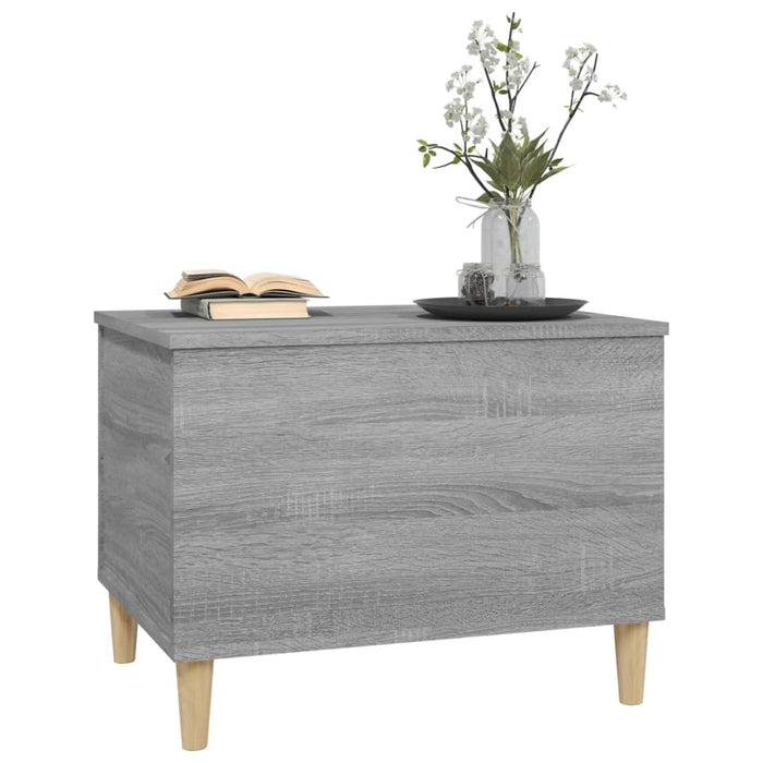 Coffee table gray Sonoma 60x44.5x45 cm made of wood