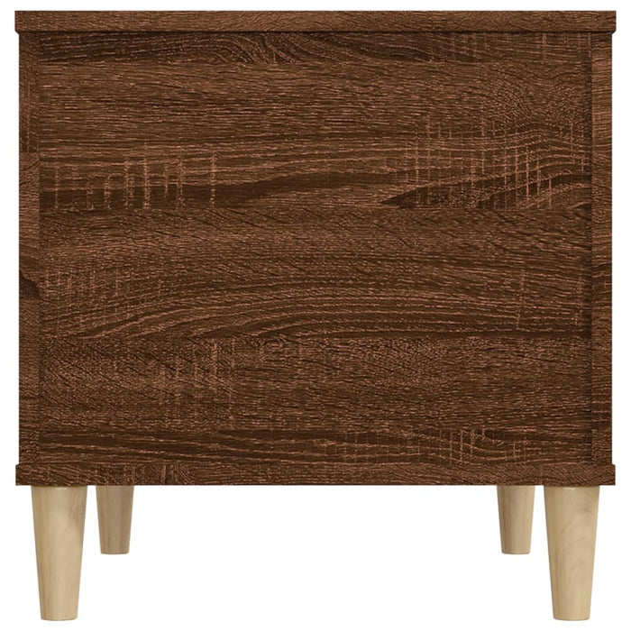 Coffee table brown oak look 60x44.5x45 cm made of wood