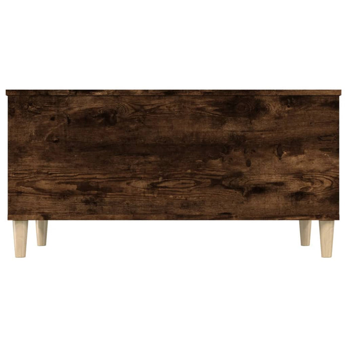 Coffee table smoked oak 90x44.5x45 cm made of wood material