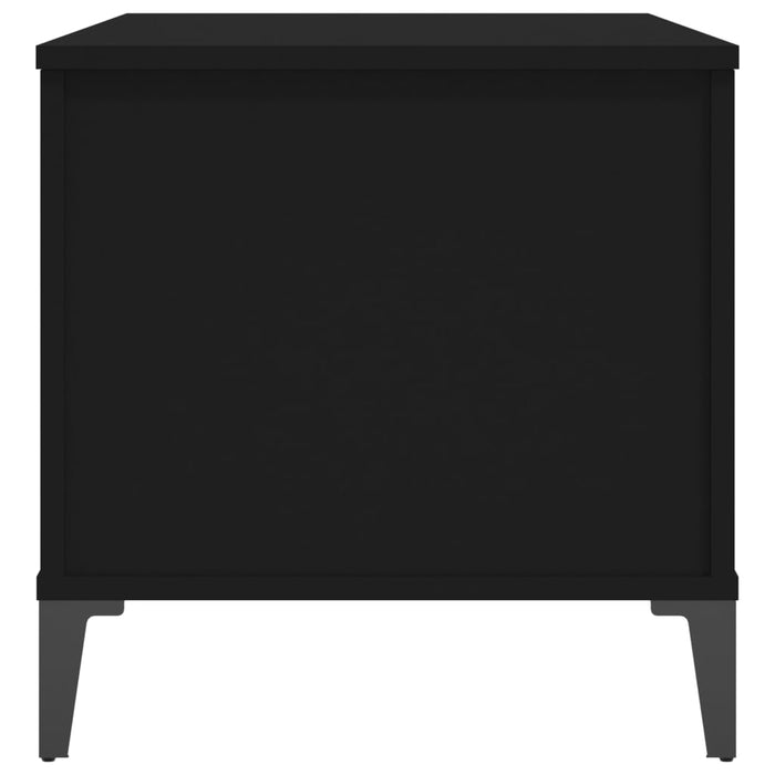 Couchtisch Schwarz 90x44,5x45 cm Holzwerkstoff