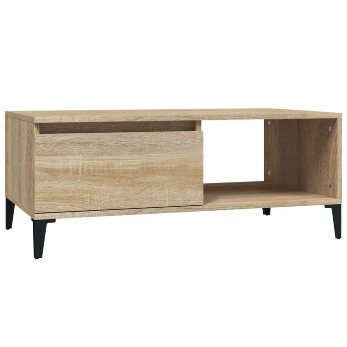 Couchtisch Sonoma-Eiche 90x50x36,5 cm Holzwerkstoff