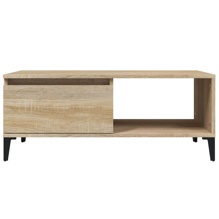 Couchtisch Sonoma-Eiche 90x50x36,5 cm Holzwerkstoff