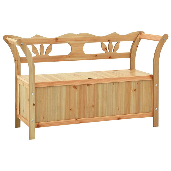 Bench 107x45x75.5 cm solid fir wood
