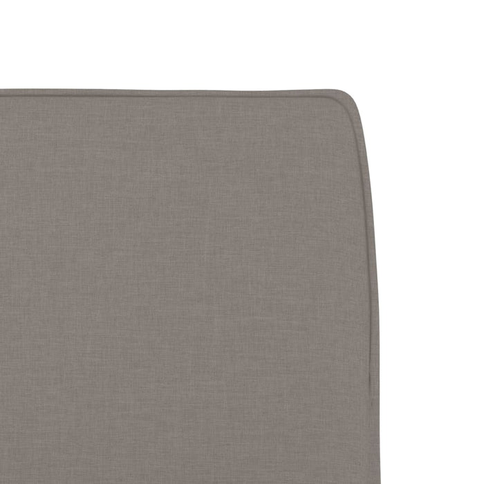 Loungesessel Taupe 52x75x76 cm Stoff