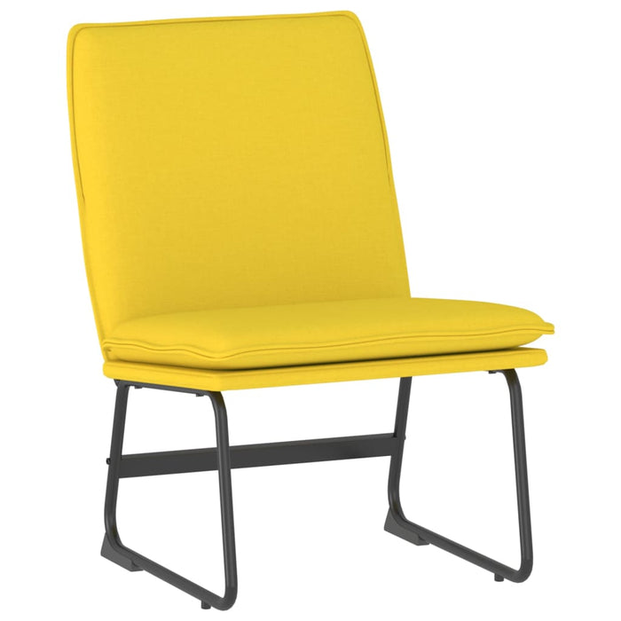 Loungesessel Hellgelb 52x75x76 cm Stoff