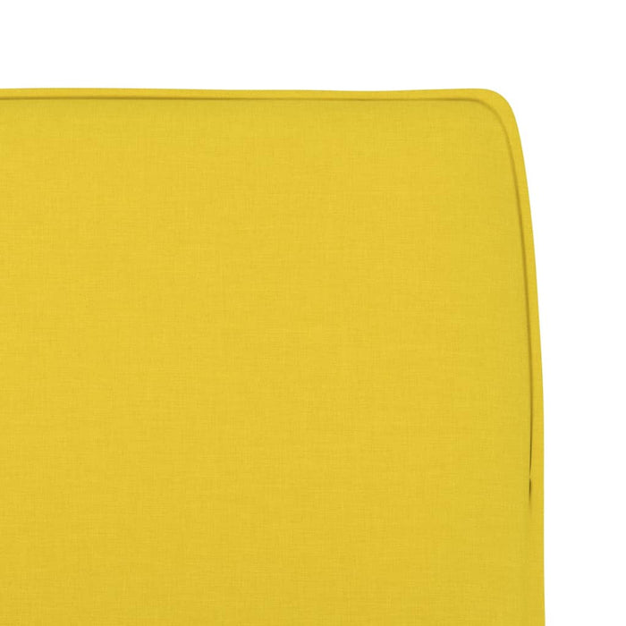 Loungesessel Hellgelb 52x75x76 cm Stoff
