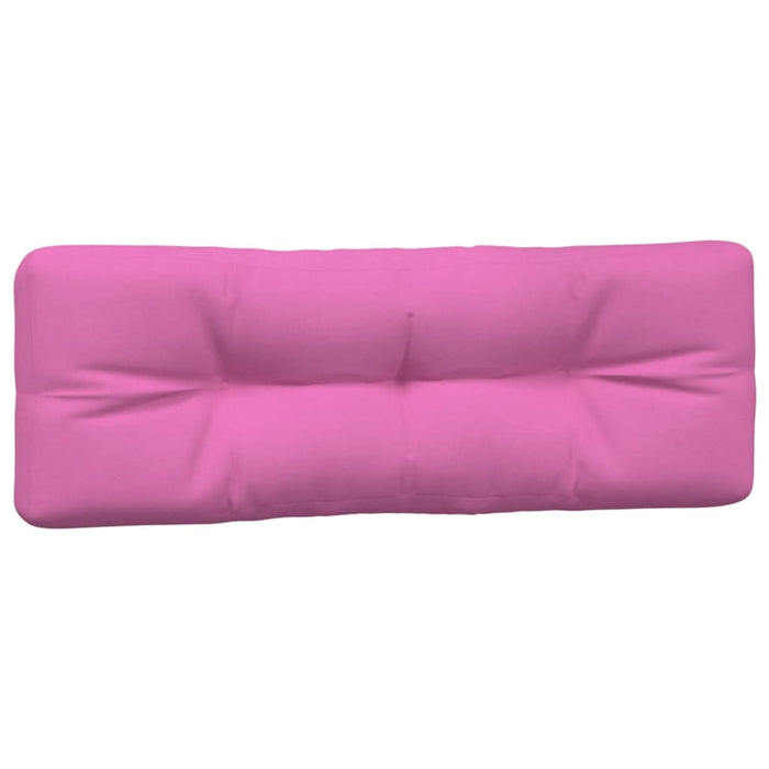 Pallet cushion 2 pieces. Pink fabric