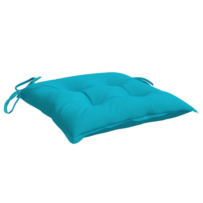 Chair cushions 6 pcs. Turquoise 50x50x7 cm Oxford fabric