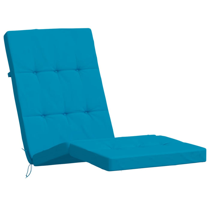 Liegestuhl-Auflagen 2 Stk. Hellblau Oxford-Gewebe