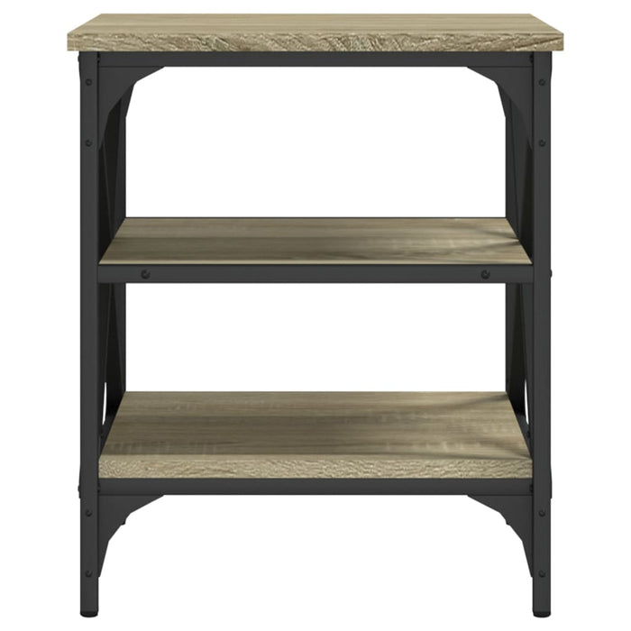 Side tables 2 pcs. Sonoma oak 40x42x50 cm wood material