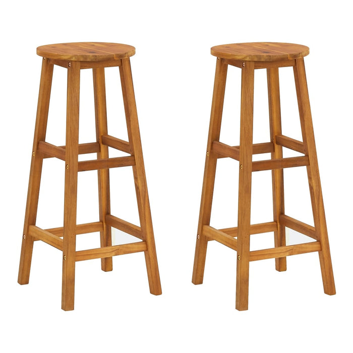 3-tlg. Garten-Essgruppe Massivholz Akazie