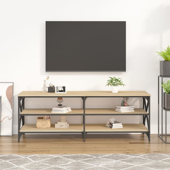 TV-Schrank Sonoma-Eiche 140x40x50 cm Holzwerkstoff