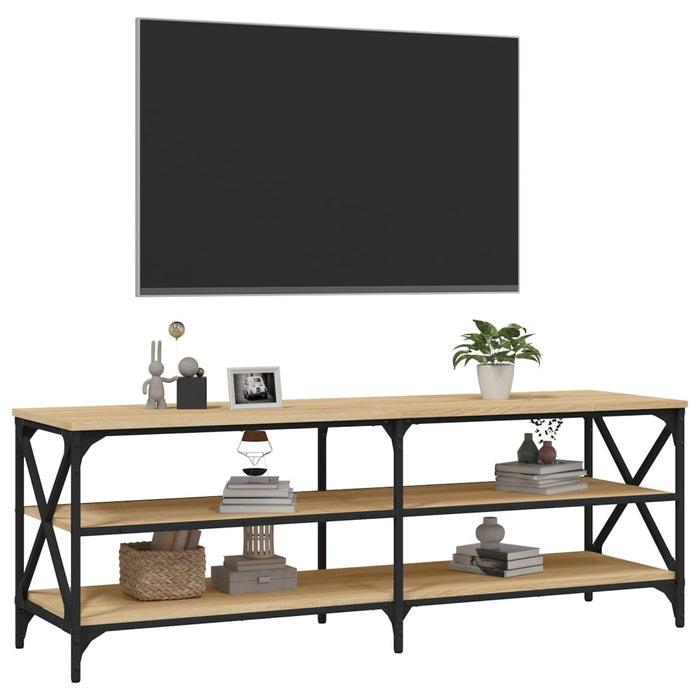 TV-Schrank Sonoma-Eiche 140x40x50 cm Holzwerkstoff