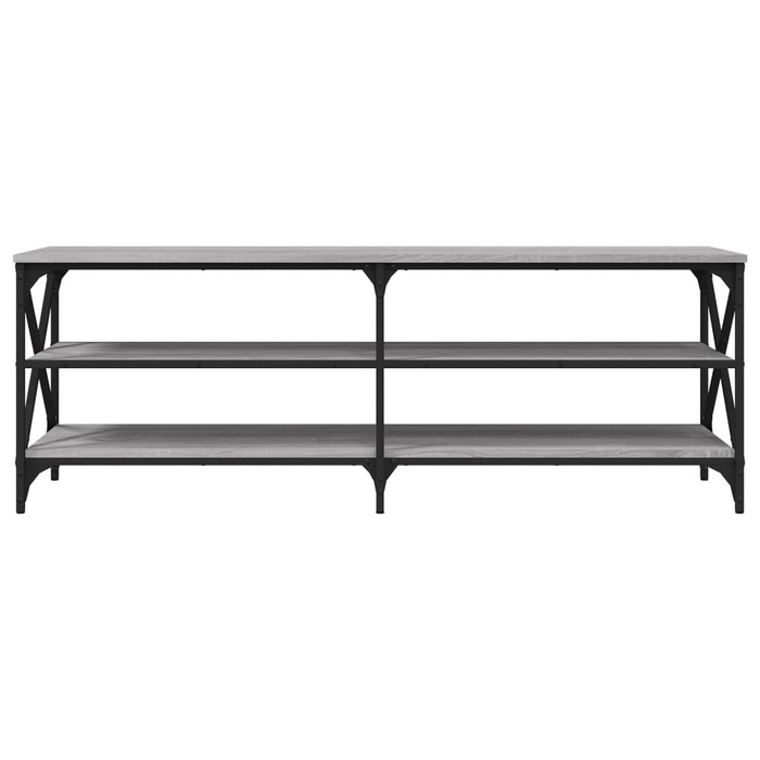 TV-Schrank Grau Sonoma 140x40x50 cm Holzwerkstoff