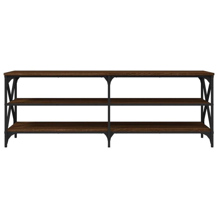 TV-Schrank Braun Eichen-Optik 140x40x50 cm Holzwerkstoff