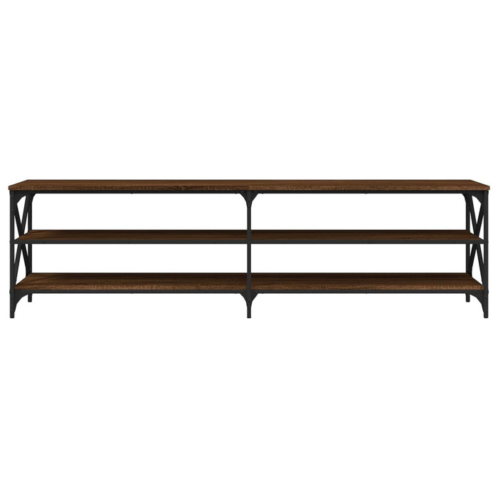 TV-Schrank Braun Eichen-Optik 180x40x50 cm Holzwerkstoff