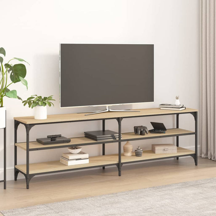 TV cabinet Sonoma oak 160x30x50 cm wood material