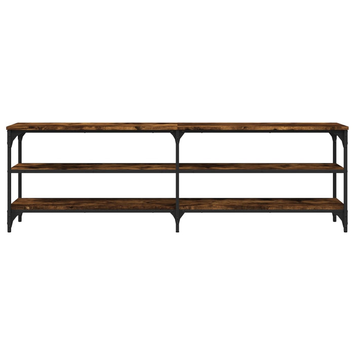 TV-Schrank Räuchereiche 160x30x50 cm Holzwerkstoff