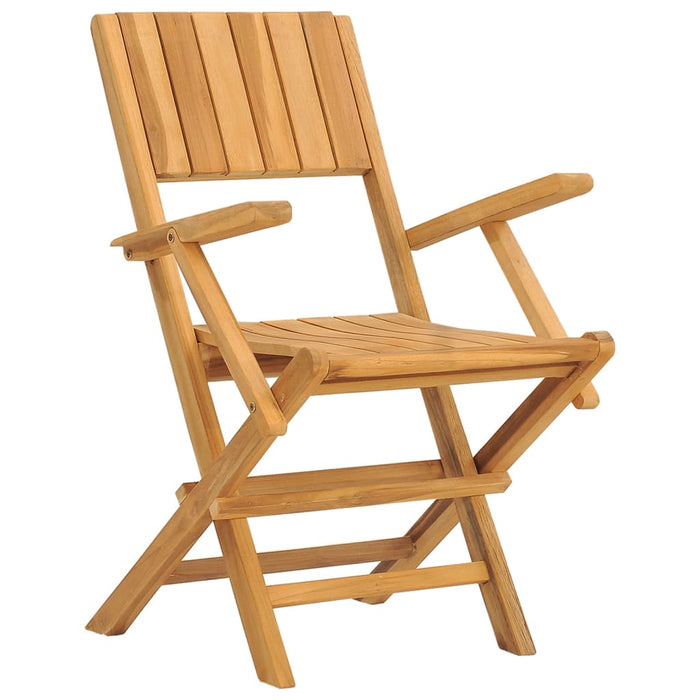 Gartenstühle 6 Stk. Klappbar 55x61x90 cm Massivholz Teak