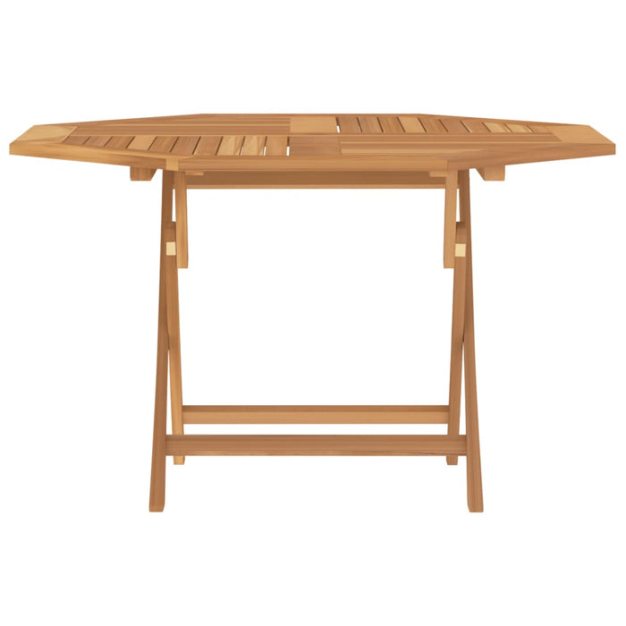 Gartentisch Klappbar 120x120x75 cm Massivholz Teak