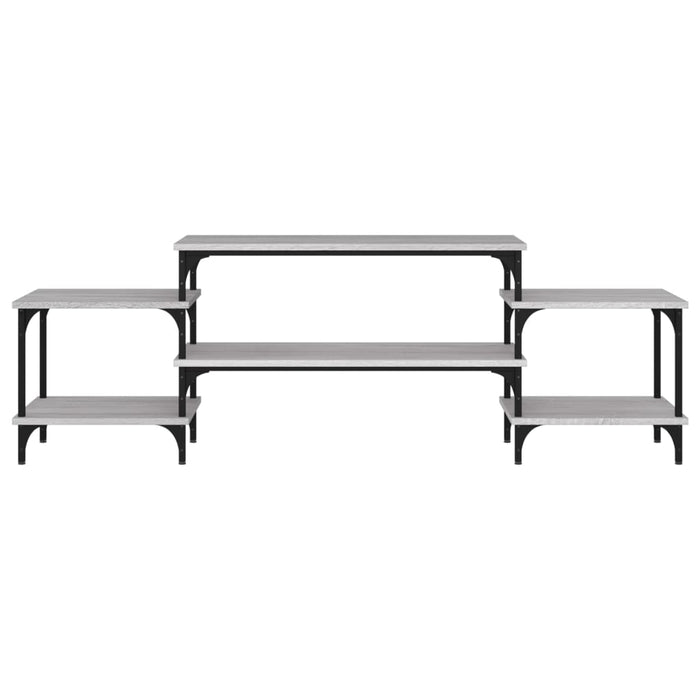 TV-Schrank Grau Sonoma 157x35x52 cm Holzwerkstoff