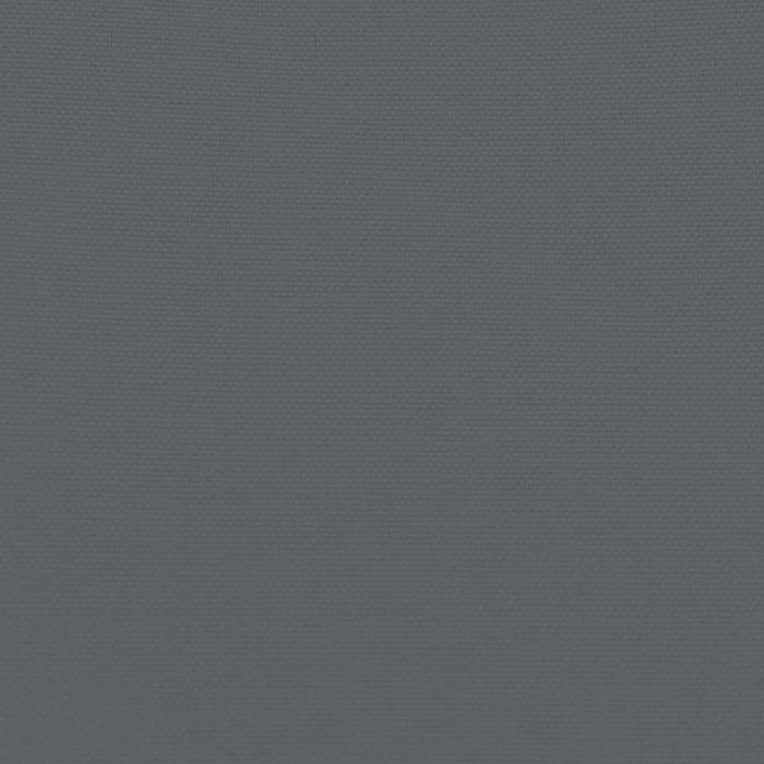 2-tlg. Garten-Lounge-Set Anthrazit Stahl