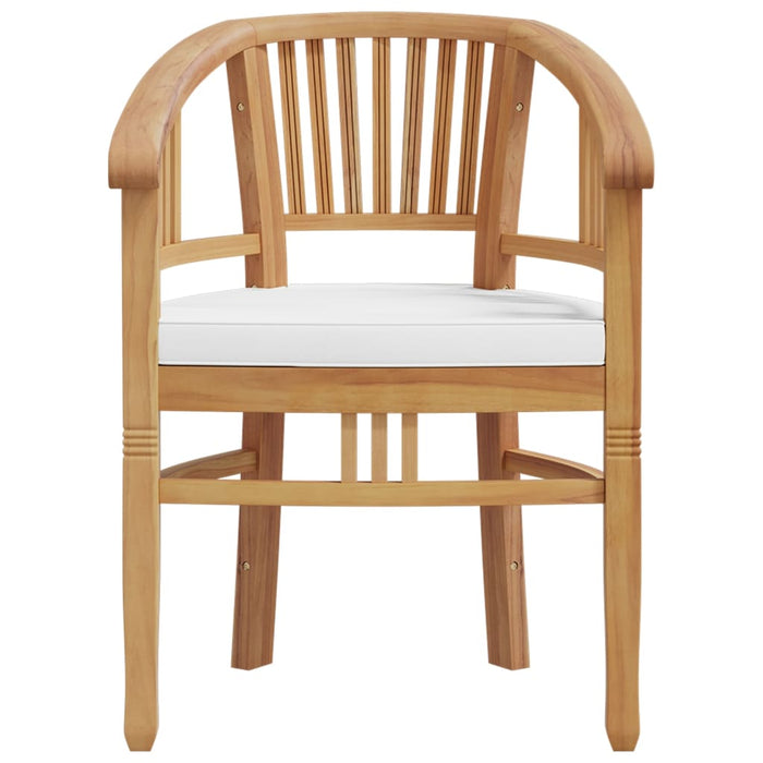 5-tlg. Garten-Essgruppe Massivholz Teak