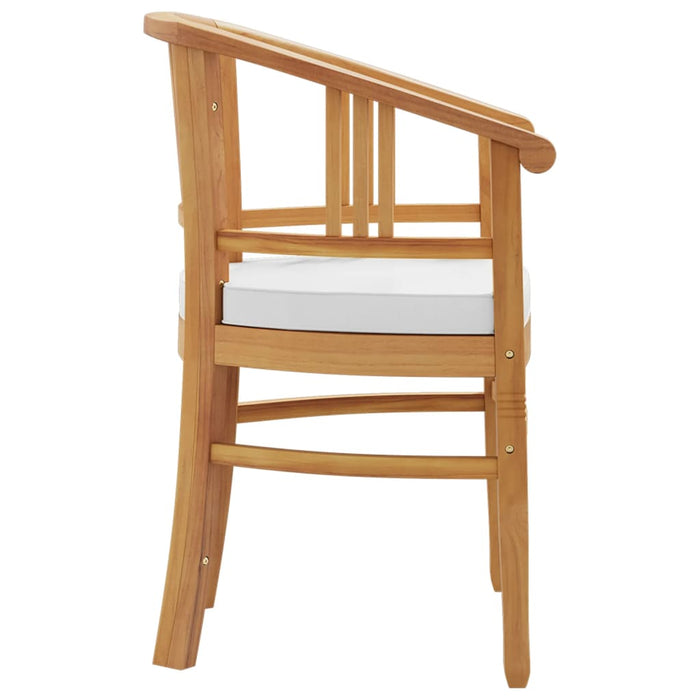 5-tlg. Garten-Essgruppe Massivholz Teak